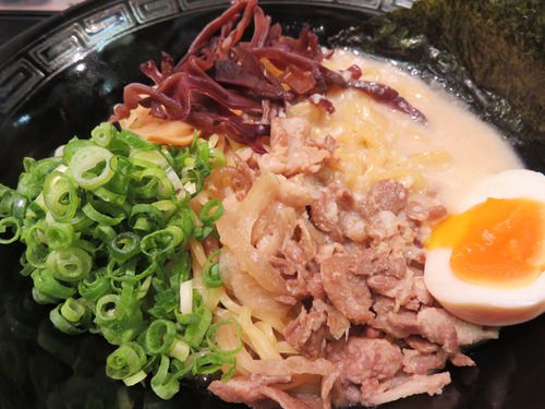 【福岡】豚×鶏のトロトロ濃厚スープの油そば♪＠龍の羽 サンセルコ店