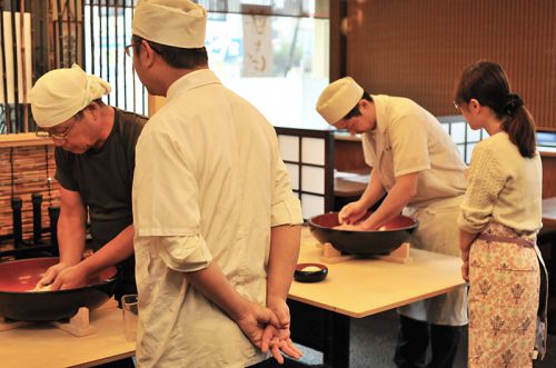 天ぷらサクっと！そば打ち体験教室