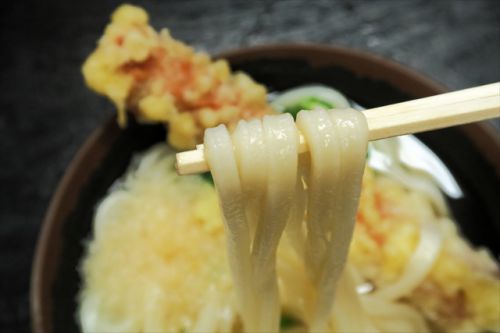 寒い日の朝一うどんは「釜かけ」で！　手打十段 うどんバカ一代 ＠高松　２０１７年１４回目の讃岐うどんツアー　一軒目　171209