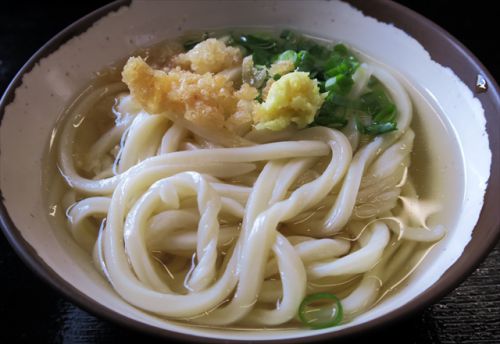 寒い季節でもやっぱり旨い「ひやかけうどん」　手打うどん 上田 ＠ 太田　２０１７年１４回目の讃岐うどんツアー　五軒目　171209