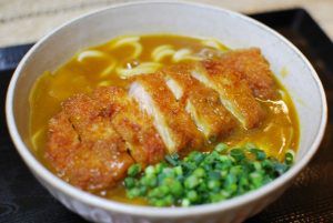 豚肩ロースかつカレーうどん