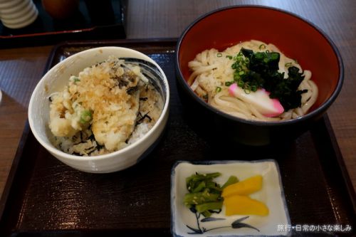 佐藤水産　穴子丼とうどんセット　（新横浜駅）