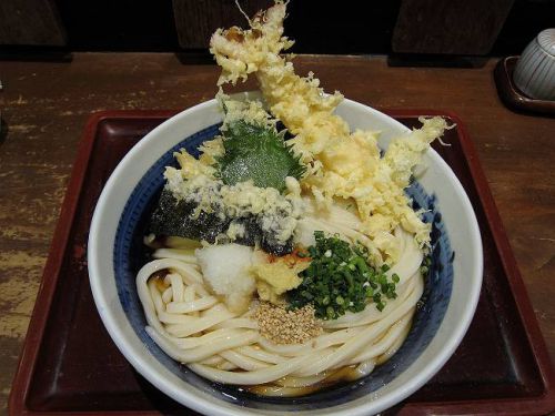 うどん棒 大阪店　＠　待望の　ひや天うどん！　