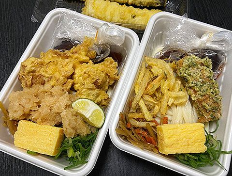 高松市　丸亀製麺でうどん弁当(`･ω･´)ｂ