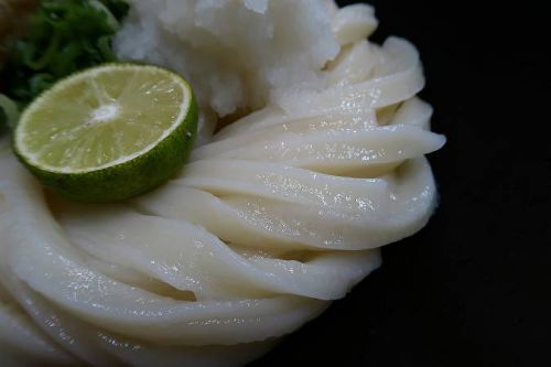 極楽うどん Ahー麺 　＠　 定番の竹玉ぶっかけうどん