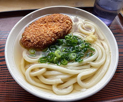 めんくいうどんと孫(`･ω･´)ｂ