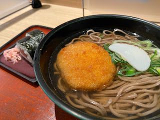 麺屋のコロッケ蕎麦