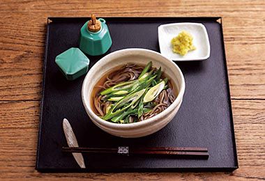 九条ねぎあんかけ蕎麦　～霧しなそばアレンジレシピ～